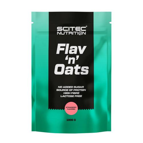 Scitec Nutrition Flav'n'Oats (1000 g, Căpșuni)