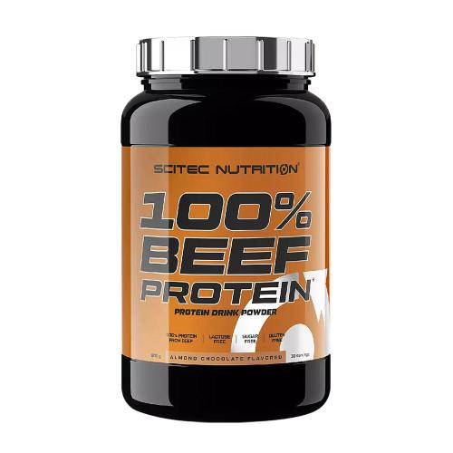 Scitec Nutrition 100% Beef Protein (900 g, Migdale și ciocolată)