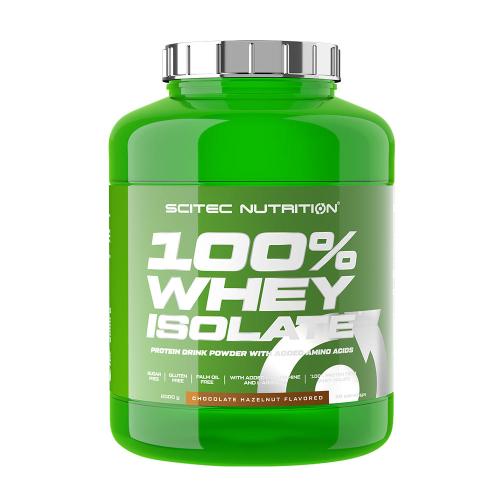 Scitec Nutrition 100% Whey Isolate (2000 g, Ciocolată cu Alune)