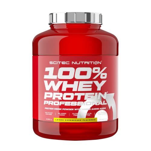 Scitec Nutrition 100% Whey Protein Professional (2350 g, Cheesecake cu lămâie)