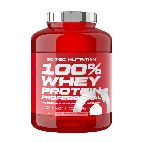 Scitec Nutrition 100% Whey Protein Professional (2350 g, Căpșuni)