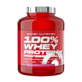   Scitec Nutrition 100% Whey Protein Professional (2350 g, Ciocolată Albă cu Căpșuni)