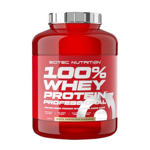 Scitec Nutrition 100% Whey Protein Professional (2350 g, Ciocolată Albă)
