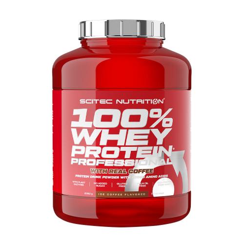 Scitec Nutrition 100% Whey Protein Professional (2350 g, Cafea cu Gheață)