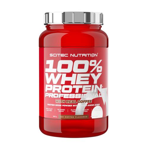 Scitec Nutrition 100% Whey Protein Professional (920 g, Cafea cu Gheață)