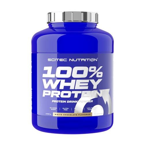 Scitec Nutrition 100% Whey Protein (2350 g, Ciocolată Albă)