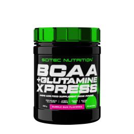   Scitec Nutrition BCAA + Glutamine Xpress (300 g, Gumă de Mestecat)