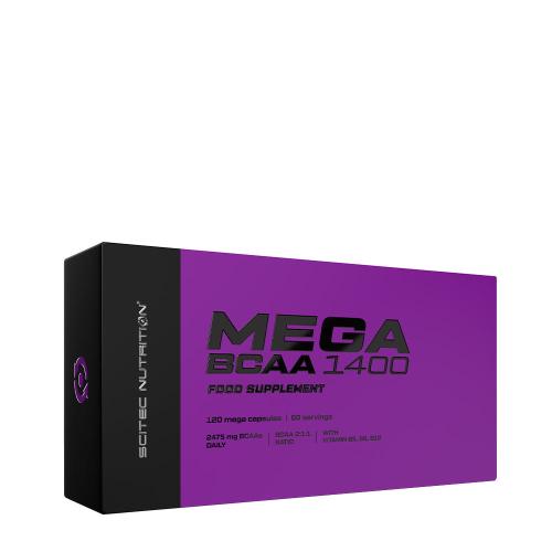 Scitec Nutrition Mega BCAA 1400 (120 Capsule)