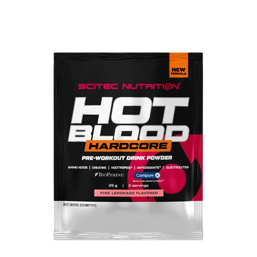 Scitec Nutrition Hot Blood Hardcore (25 g, Limonadă Roz)
