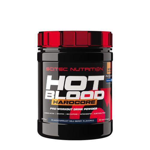 Scitec Nutrition Hot Blood Hardcore (375 g, Coacăze negre fructe de goji)