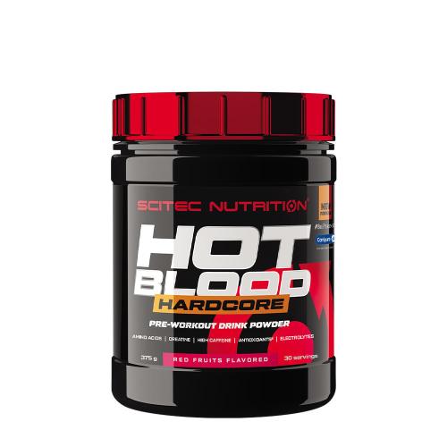 Scitec Nutrition Hot Blood Hardcore (375 g, Fructe Roșii)