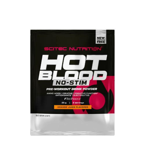 Scitec Nutrition Hot Blood No-Stim (25 g, Suc de Portocale)