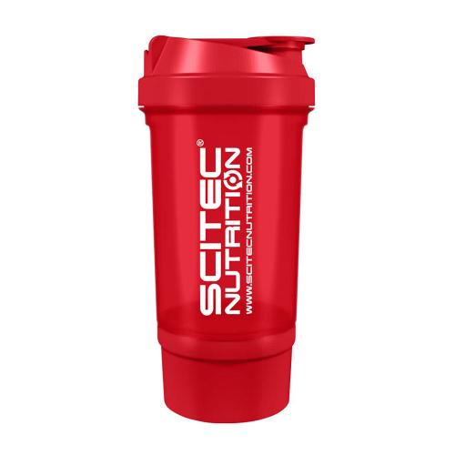 Scitec Nutrition Traveller Shaker (500 ml, Roșu)