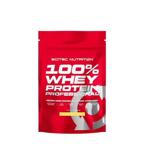 Scitec Nutrition 100% Whey Protein Professional (500 g, Cheesecake cu lămâie)