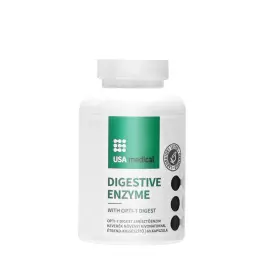   USA medical Enzima digestivă - Digestive Enzyme (60 Capsule)