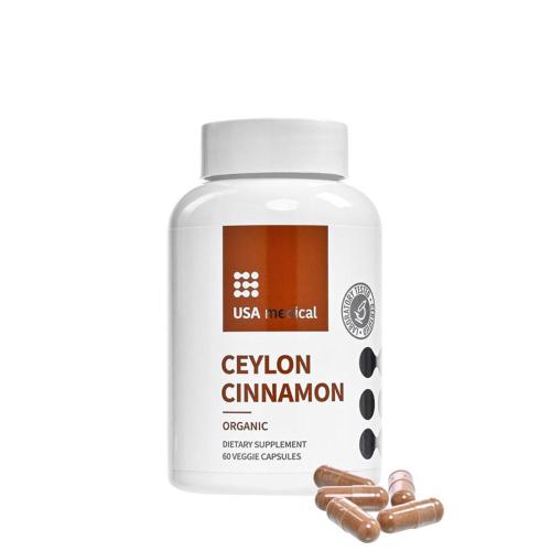 USA medical Scorțișoară de Ceylon - Ceylon Cinnamon (60 Capsule)