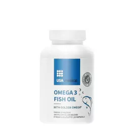   USA medical GOLDEN® Omega 3 Fish Oil - Omega 3 Fish Oil (60 Capsule moi)