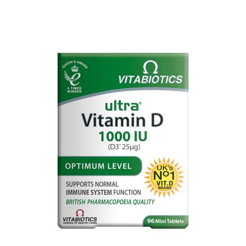 Vitabiotics Ultra Vitamina D 1000 UI - Ultra Vitamin D 1000 IU (96 comprimat)