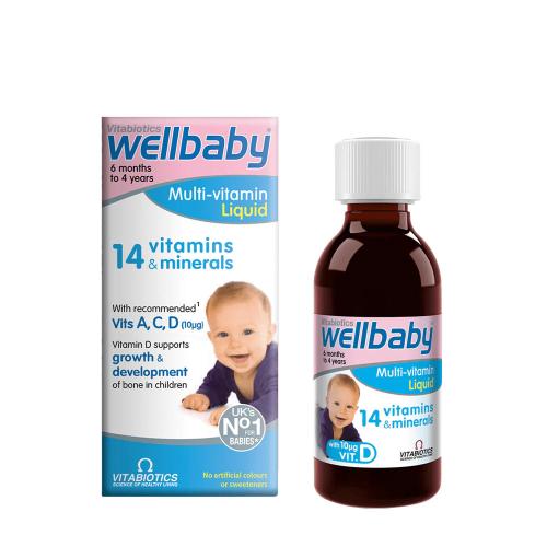 Vitabiotics Wellbaby Multi-vitamine lichide - Wellbaby Multi-vitamin Liquid (150 ml)