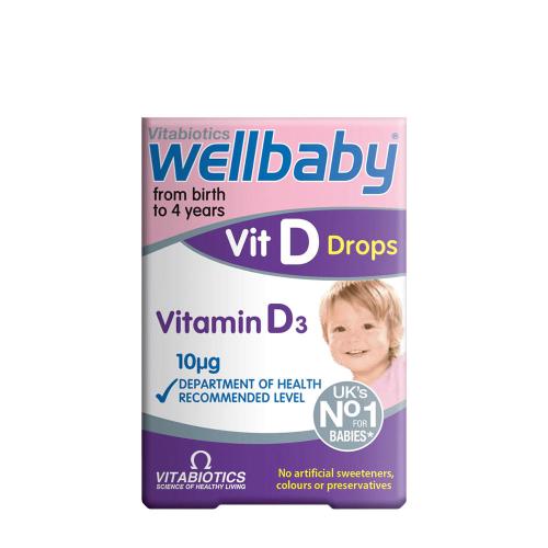 Vitabiotics Wellbaby Vitamina D Drops - Wellbaby Vitamin D Drops (30 ml)