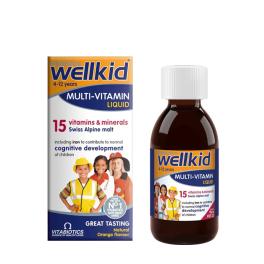   Vitabiotics Wellkid Multi-vitamine lichide - Wellkid Multi-vitamin Liquid (150 ml, Portocale)