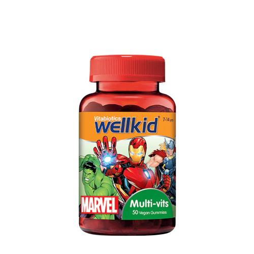 Vitabiotics Wellkid Marvel Multi-Vits - Wellkid Marvel Multi-Vits (50 Jeleuri, Căpșuni)