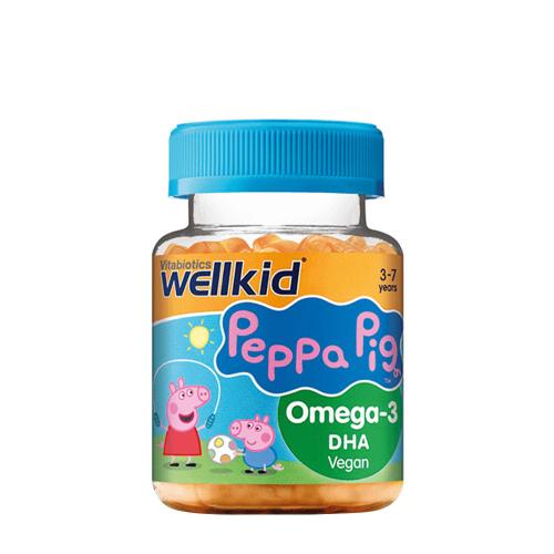 Vitabiotics Wellkid Peppa Pig Omega-3 DHA - Wellkid Peppa Pig Omega-3 DHA (30 Jeleuri, Portocale)