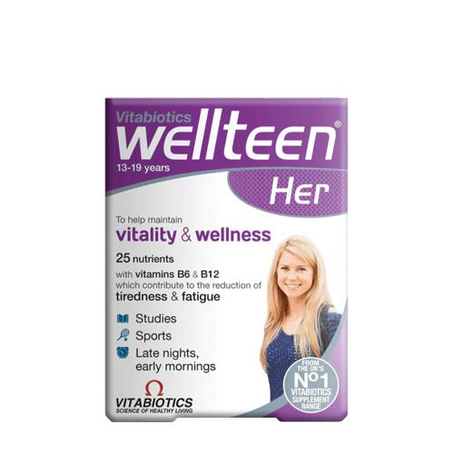 Vitabiotics Wellteen Her - Wellteen Her (30 Comprimate)