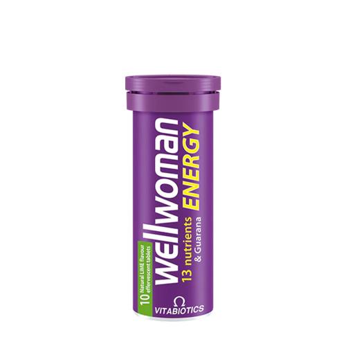 Vitabiotics Wellwoman Energy - Wellwoman Energy (10 Comprimate Efervescente, Lime)