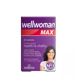   Vitabiotics Femeie de fântână Max - Wellwoman Max (84 Capsule)