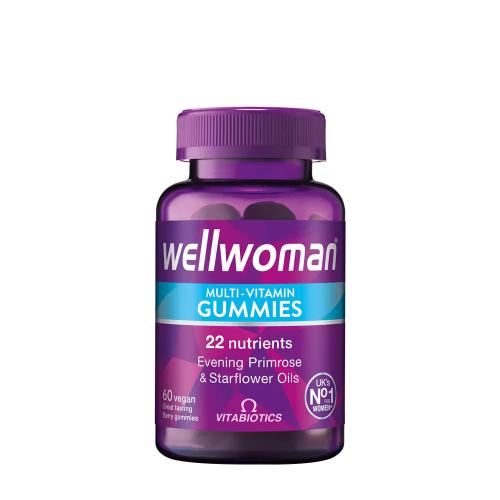 Vitabiotics Wellwoman Gummies  - Wellwoman Gummies  (60 Jeleuri, Fructe de pădure)
