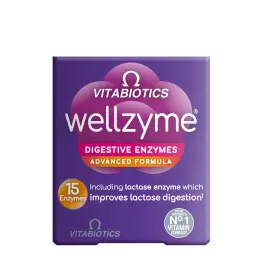   Vitabiotics Wellzyme Digestive Enzymes Formula avansată  - Wellzyme Digestive Enzymes Advanced Formula  (60 Capsule)