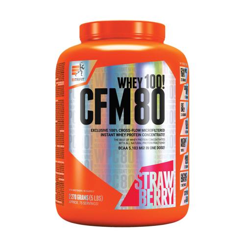 Extrifit CFM Instant Whey 80 - CFM Instant Whey 80 (2270 g, Căpșuni)