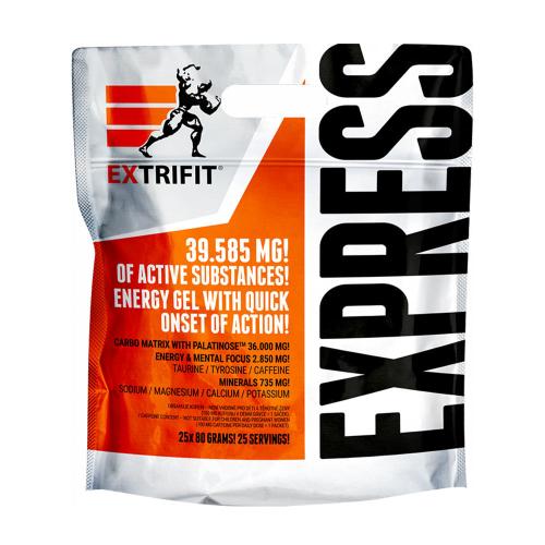 Extrifit Express Energy Gel - Express Energy Gel (25 x 80 g, Lime)