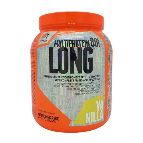 Extrifit Multiproteine Long 80 - Long 80 Multiprotein (1000 g, Vanilie)