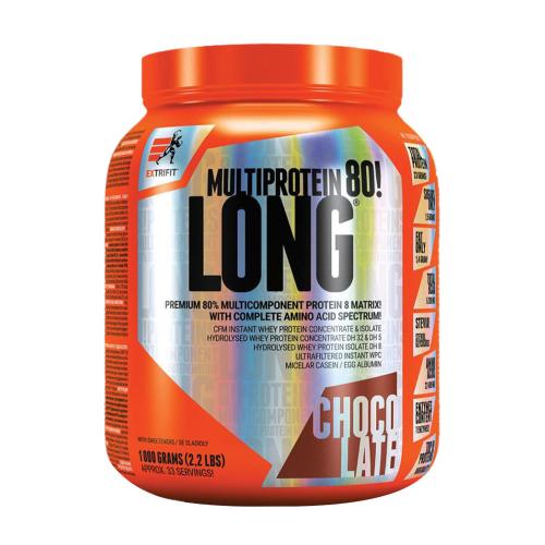 Extrifit Multiproteine Long 80 - Long 80 Multiprotein (1000 g, Ciocolată)