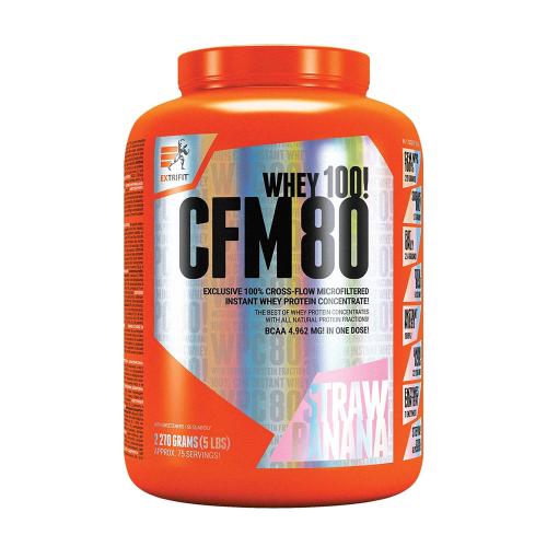 Extrifit CFM Instant Whey 80 - CFM Instant Whey 80 (2270 g, Căpșuni și Banane)