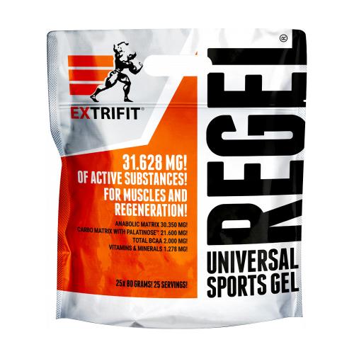 Extrifit Regel Gel - Regel Gel (25 x 80 g, Lemon Orange)