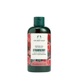   The Body Shop Gel de duș vegan cu căpșuni - Vegan Strawberry Shower Gel (250 ml, Căpșuni)