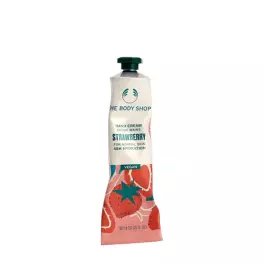   The Body Shop Cremă de mână vegană cu căpșuni - Strawberry Vegan Hand Cream (30 ml, Căpșuni)