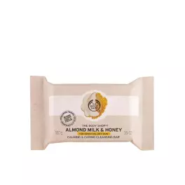   The Body Shop Bară de curățare cu lapte de migdale și miere - Almond Milk & Honey Cleansing Bar (100 g)