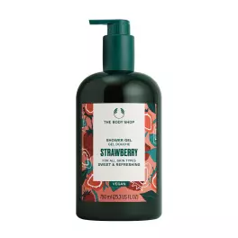   The Body Shop Gel de duș vegan cu căpșuni - Vegan Strawberry Shower Gel (750 ml)