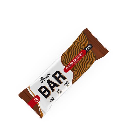 Nanosupps BAR - Baton proteic - BAR - Protein bar (55 g, Cu Ciocolată și Caramel)