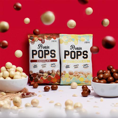 Nanosupps Pops de proteine - Protein Pops (38 g, Ciocolată Albă)
