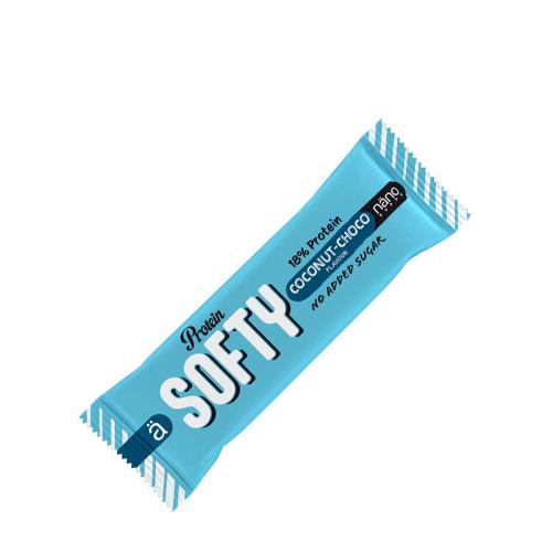 Nanosupps SOFTY - Baton proteic - SOFTY - Protein Bar (33 g, Cocos cu Ciocolată)