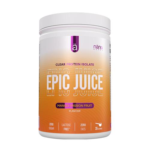 Nanosupps Epic Juice - Izolat de proteine din zer - Epic Juice - Whey Protein Isolate (875 g, Mango și Fructul Pasiunii)