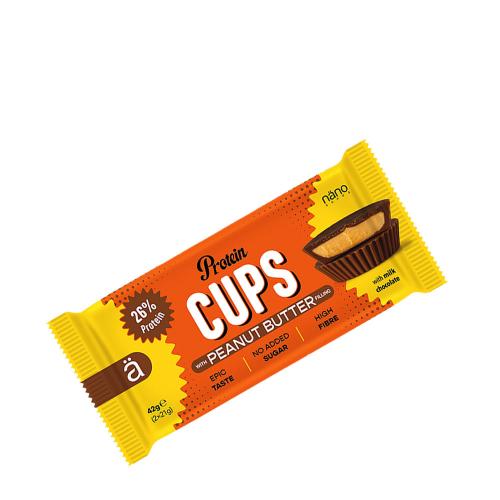 Nanosupps Protein Cups (42 g, Unt de Arahide)