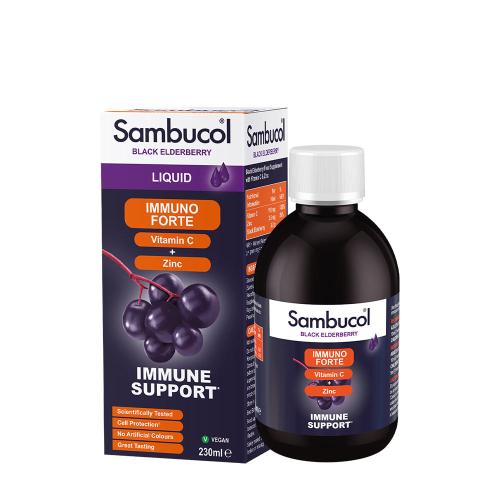 Sambucol Immuno Forte Liquid (230 ml, Soc Negru)