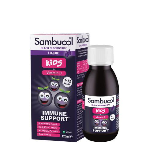 Sambucol Kids Liquid (120 ml, Soc Negru)