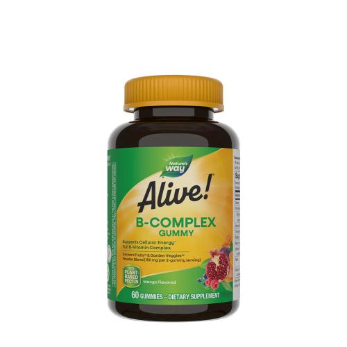 Natures Way Alive!® B-Complex Gummies (60 Jeleuri)